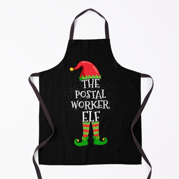 Item preview, POSTAL WORKER Elf Family Matching Christmas Group designed and sold by CosmoKitsch.