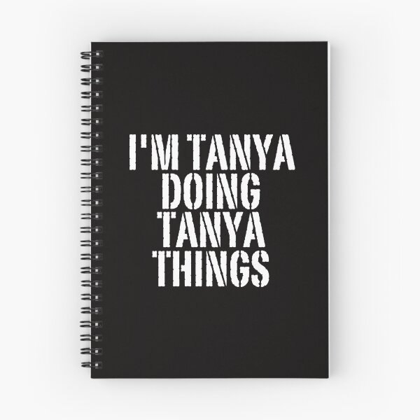 Item preview, I'M TANYA DOING TANYA THINGS Shirt Funny Christmas Gift Idea designed and sold by WeirdlyRare.