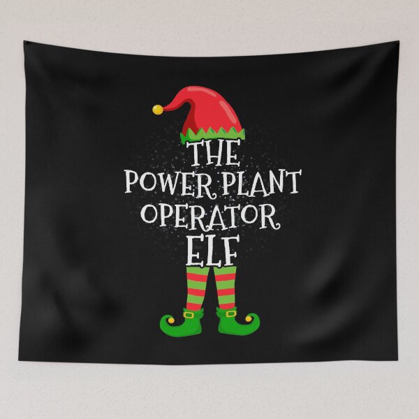 Item preview, POWER PLANT OPERATOR Elf Family Matching Christmas Group designed and sold by CosmoKitsch.