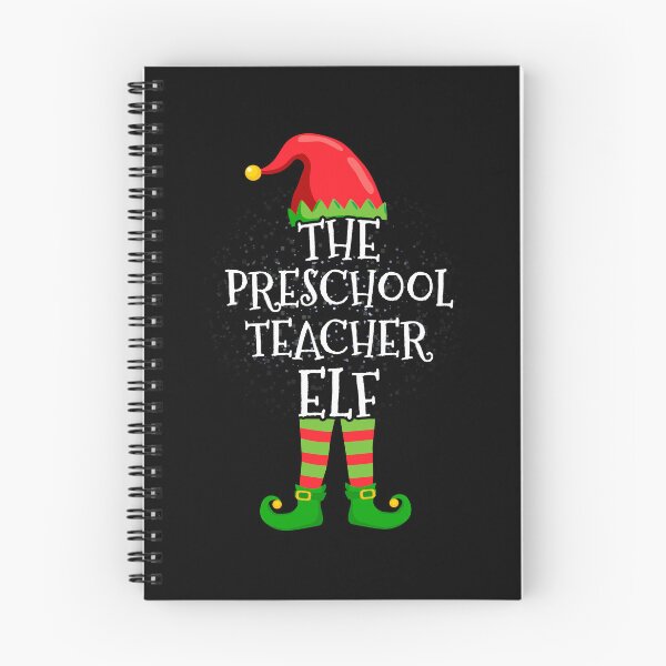 Item preview, PRESCHOOL TEACHER Elf Family Matching Christmas Group designed and sold by CosmoKitsch.