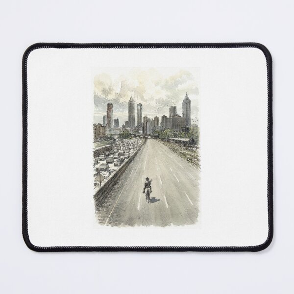 Item preview, The Walking Dead Bridge Sketch Art designed and sold by StickerSupreme73.