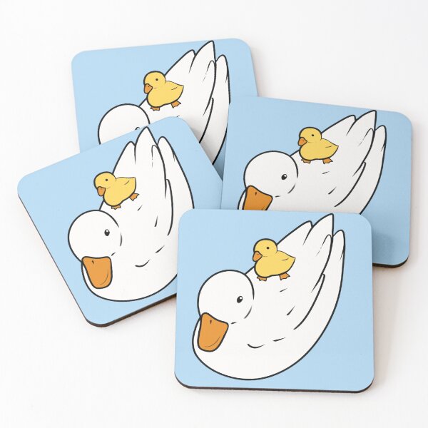 Item preview, mama duckie with her baby designed and sold by duckie-designss.