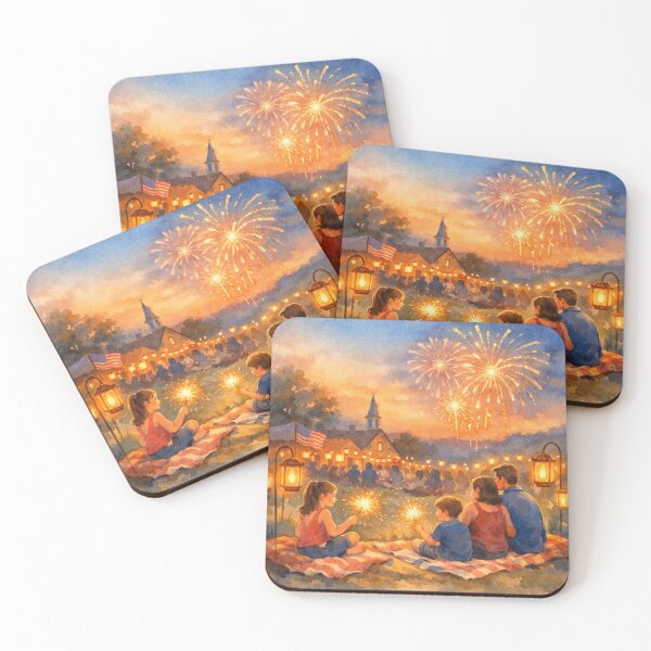 Item preview, Beautiful 4th of July Celebration  designed and sold by TinCatOutPost.