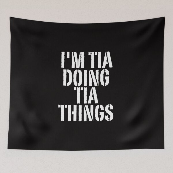 Item preview, I'M TIA DOING TIA THINGS Shirt Funny Christmas Gift Idea designed and sold by WeirdlyRare.
