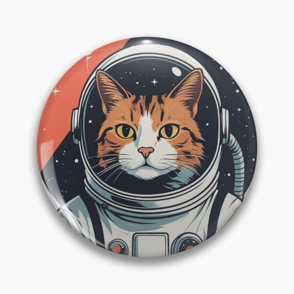 Item preview, Space Cat T-Shirt — Retro Starfield Astronaut Cat Cosmic Graphic Tee for Cat Lovers and Space Fans designed and sold by PaleInk.