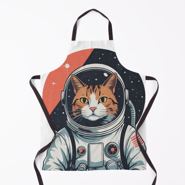 Item preview, Space Cat T-Shirt — Retro Starfield Astronaut Cat Cosmic Graphic Tee for Cat Lovers and Space Fans designed and sold by PaleInk.