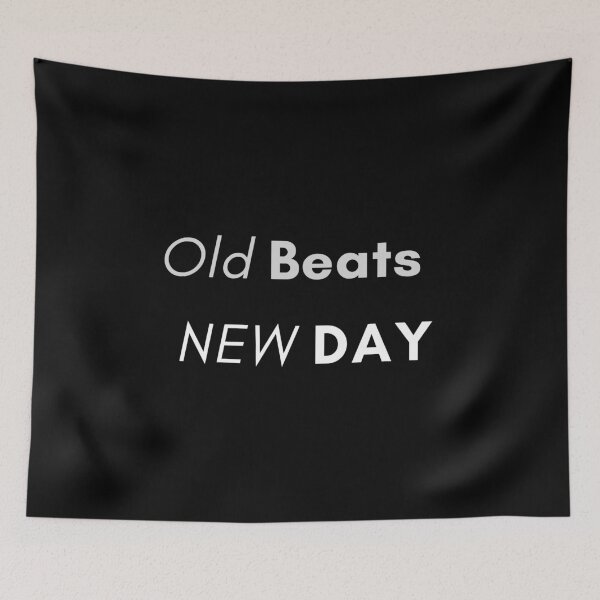 Item preview, Old Beats New Day - Retro Music Minimalist Nostalgia designed and sold by TeeAauthenticF.