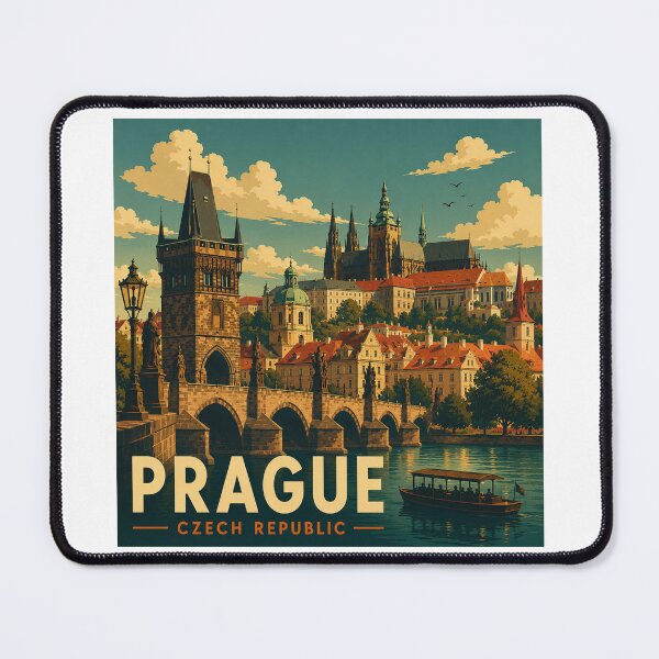 Item preview, Prague Poster designed and sold by MKDSN.