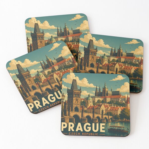 Item preview, Prague Poster designed and sold by MKDSN.
