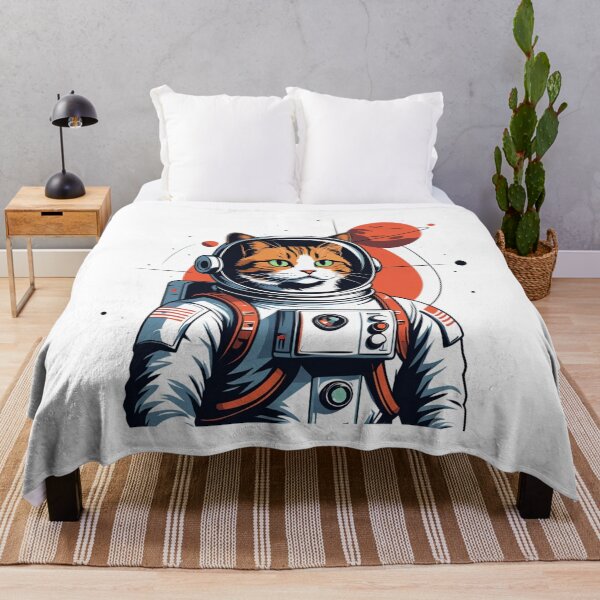 Item preview, Space Cat T-Shirt — Mars Explorer Astronaut Cat Graphic Tee for Cat Lovers and Space Fans designed and sold by PaleInk.