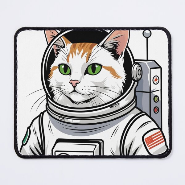 Item preview, Space Cat T-Shirt — Astronaut Cat Comic Art Graphic Tee for Cat Lovers and Space Enthusiasts designed and sold by PaleInk.