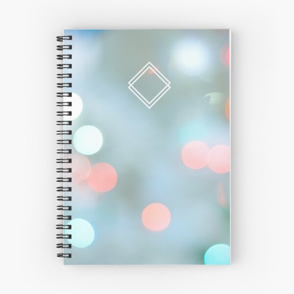 Item preview, Minimalist Journal - Pastel Bokeh designed and sold by WriteAesthetics.