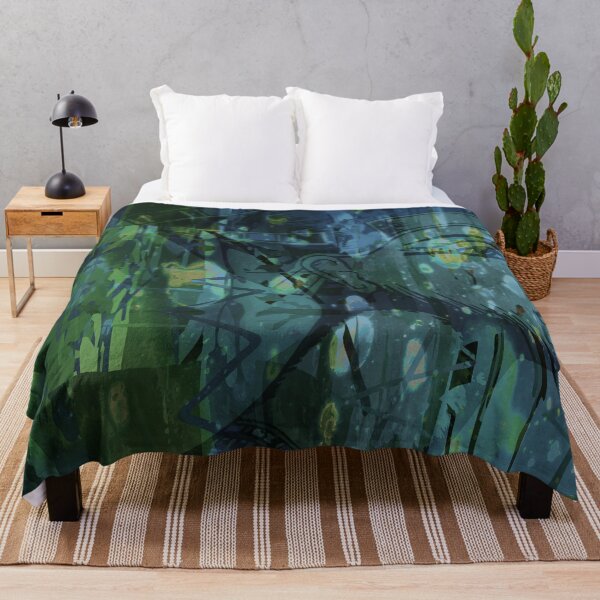 Item preview, NEFERTITI. ABSTRACT DESIGN. BLUE/GREEN. designed and sold by 5hertz.