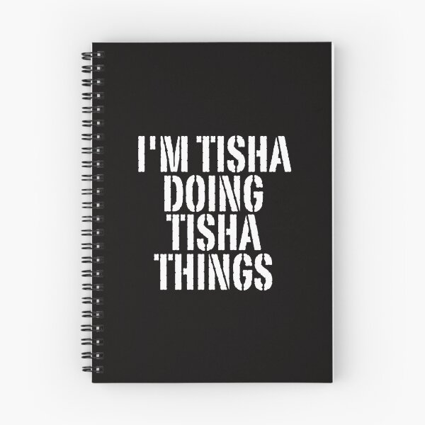 Item preview, I'M TISHA DOING TISHA THINGS Shirt Funny Christmas Gift IdeaSILVIA designed and sold by WeirdlyRare.