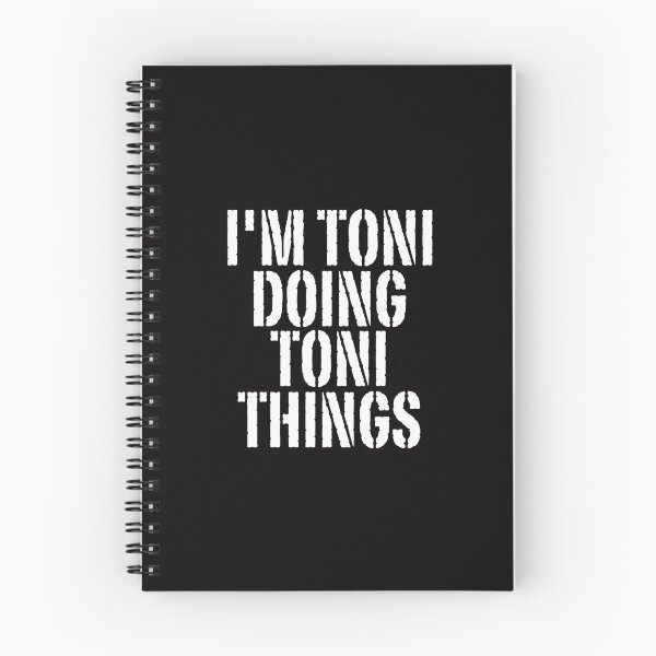 Item preview, I'M TONI DOING TONI THINGS Shirt Funny Christmas Gift Idea designed and sold by WeirdlyRare.