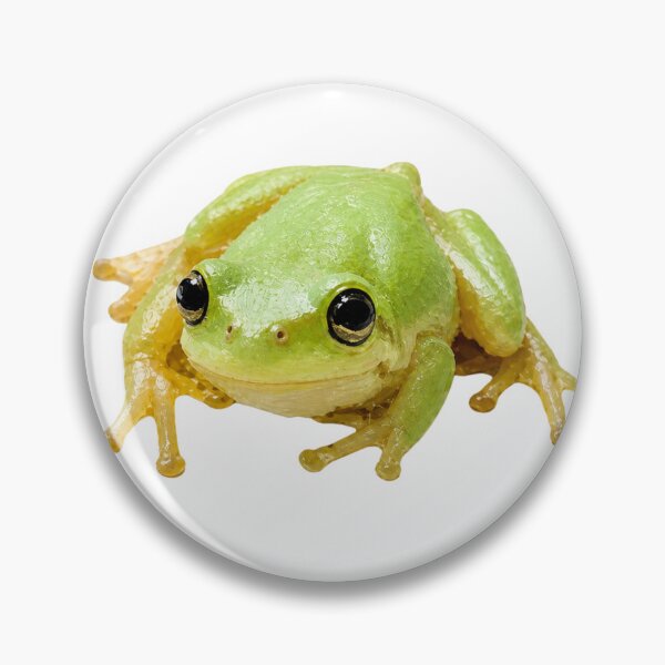 Item preview, Happy Green Tree Frog designed and sold by MoonlitWhiskers.
