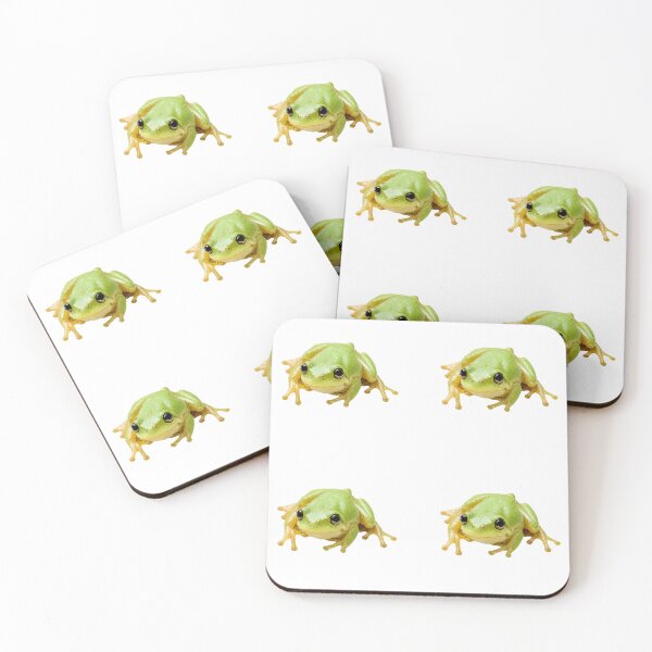 Item preview, Happy Green Tree Frog designed and sold by MoonlitWhiskers.