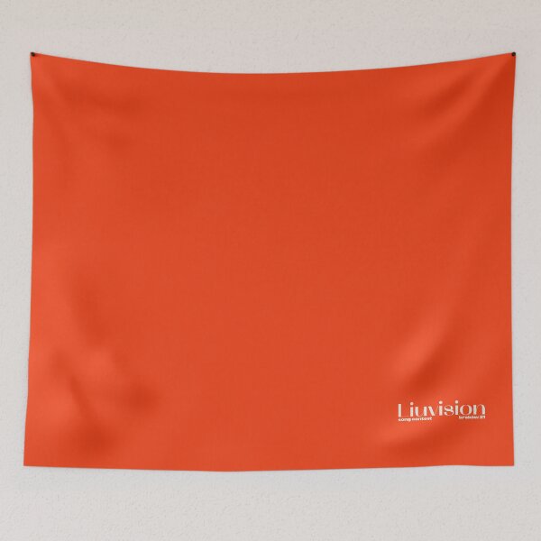 Item preview, Liuvision Song Contest Ed21 logo - White designed and sold by Carrera718.