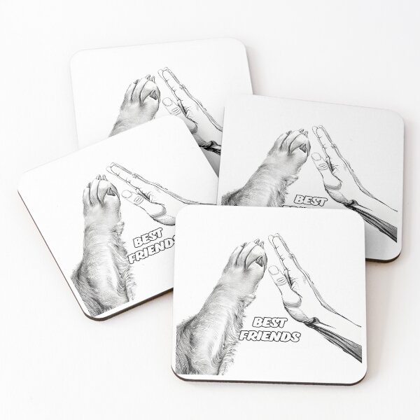 Item preview, DOG HIGH FIVE BEST FRIENDS designed and sold by BIGPIX91011.