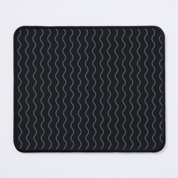 Item preview, Black And Blue Waves Pattern designed and sold by pattern-archive.
