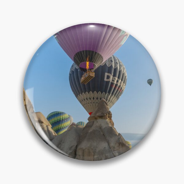 Item preview, Hot Air Balloons with Hoodoos for a Closer Look designed and sold by SafariByMarisa.