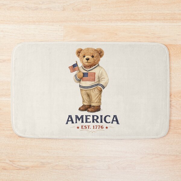 Item preview, America 250th Anniversary Teddy Bear  designed and sold by Chicken Dinner Studio.