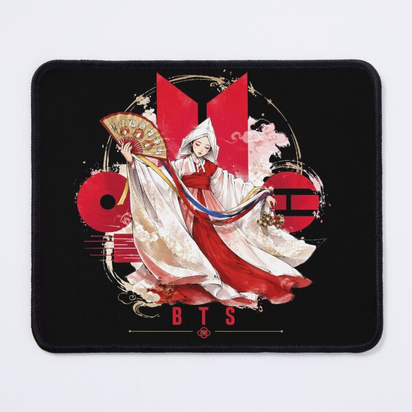 Item preview, Arirang BTS Red Aesthetic Kpop Fan Design designed and sold by Kimheawon.