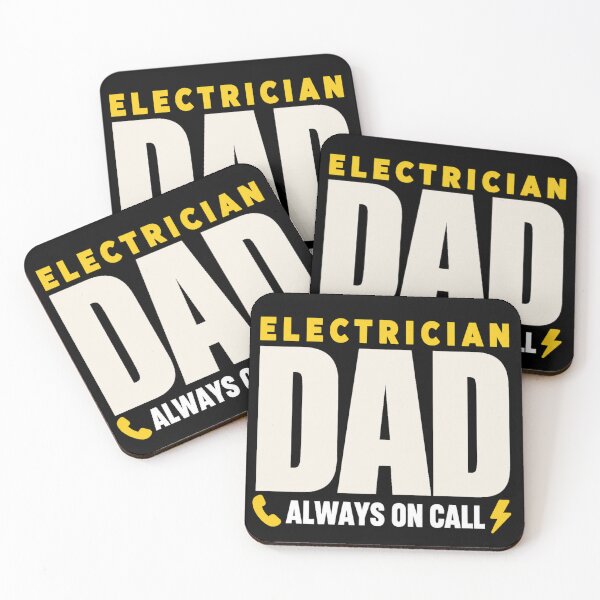 Item preview, Electrician Dad Always On Call Funny Father’s Day Sparky Gift Shirt designed and sold by The Daily Goods.