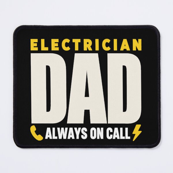 Item preview, Electrician Dad Always On Call Funny Father’s Day Sparky Gift Shirt designed and sold by The Daily Goods.