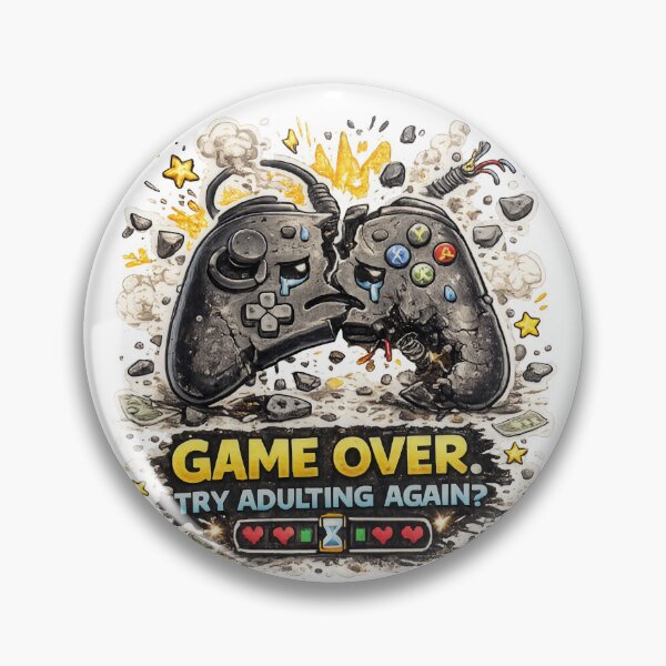 Item preview, Game Over designed and sold by GarabatosLOL-AJ.