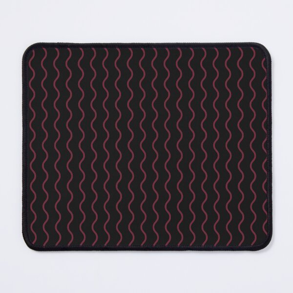 Item preview, Black And Burgundy Waves Pattern designed and sold by pattern-archive.