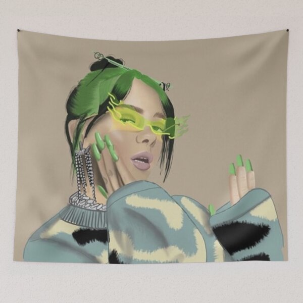 Item preview, Billie Eilish Neon Glasses designed and sold by GabriellaCoccia.