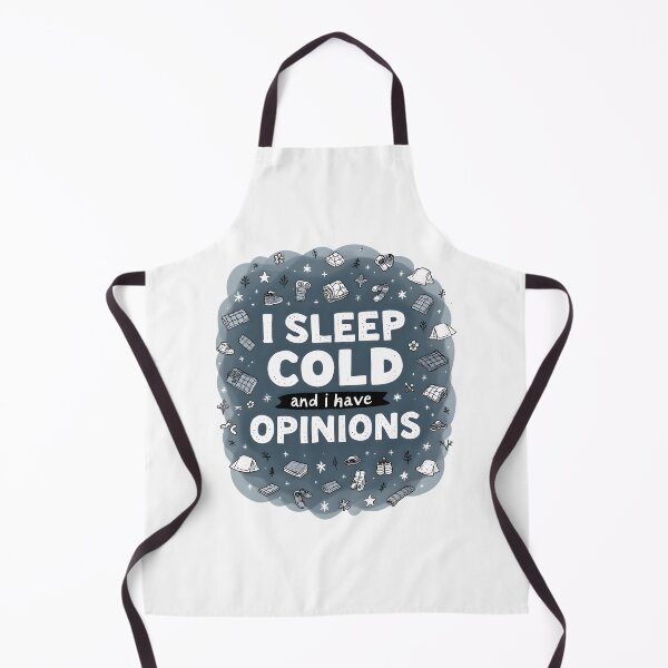 Item preview, I Sleep Cold and I Have Opinions Hiking designed and sold by NorthingShop.
