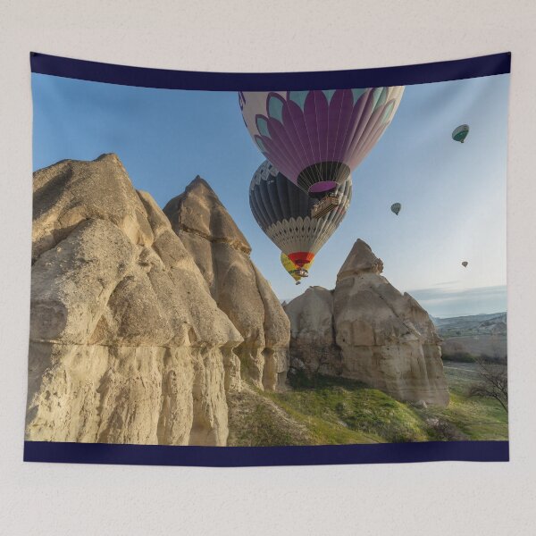 Item preview, Tops of Fairy Chimneys with Hot Air Balloons designed and sold by SafariByMarisa.