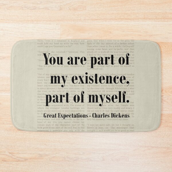 Item preview, Part of Myself Great Expectations Charles Dickens Quote designed and sold by kakarikihill.