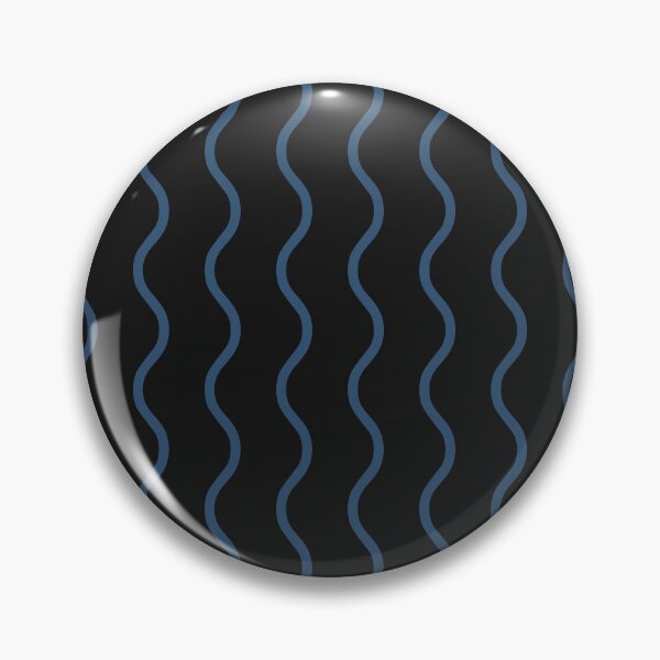 Item preview, Black And Denim Waves Pattern designed and sold by pattern-archive.