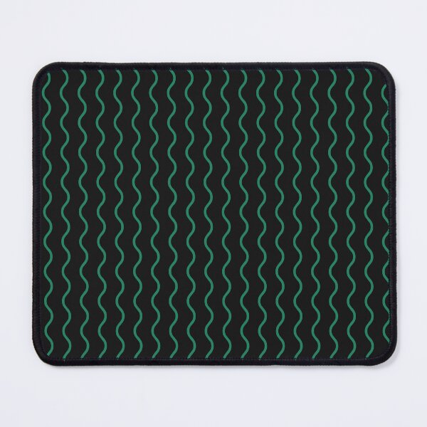 Item preview, Black And Green Waves Pattern designed and sold by pattern-archive.