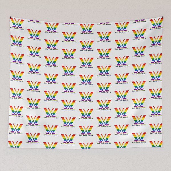 Item preview, PWHL Gay Time Check designed and sold by Vesper1706.