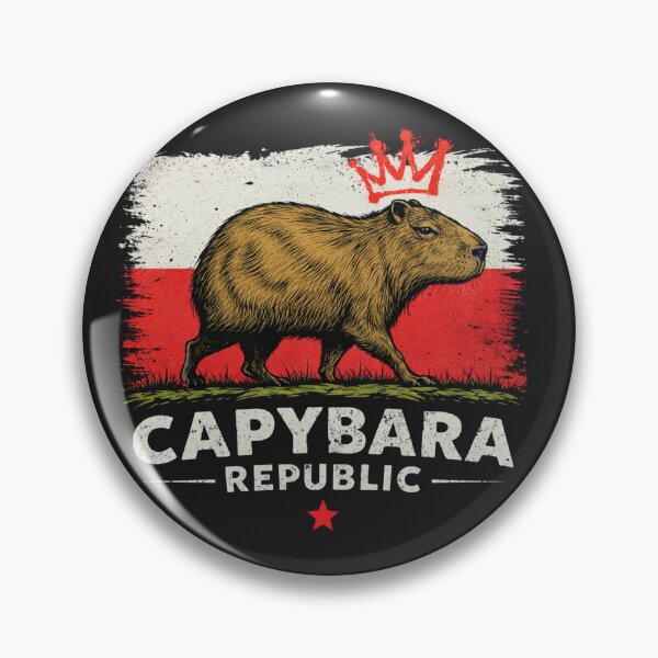 Item preview, Republic of the Capybara. designed and sold by SixElements.