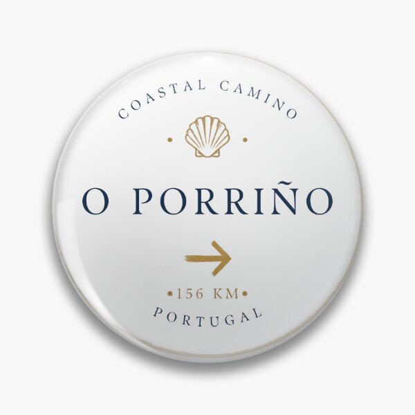 Item preview, O Porriño Coastal Camino Stamp designed and sold by PilgrimsoulPT.