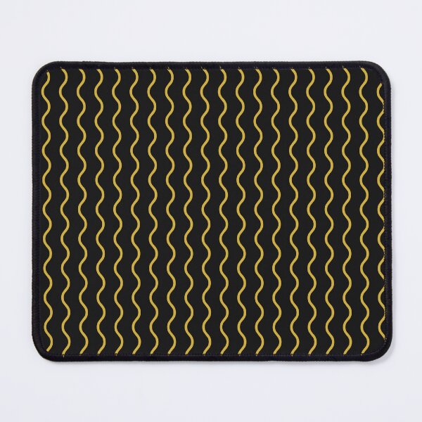 Item preview, Black And Gold Waves Pattern designed and sold by pattern-archive.