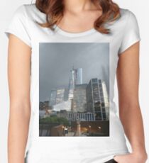 Manhattan, #Manhattan Women's Fitted Scoop T-Shirt