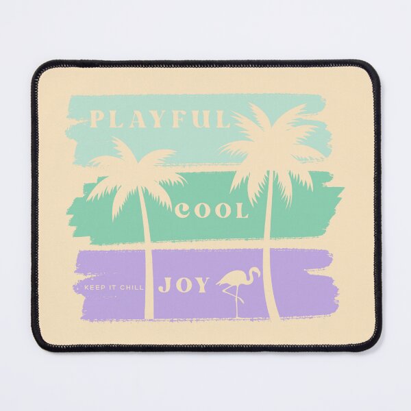 Item preview, Playful Cool Joy Summer Flamingo Retro Tropical Aesthetic designed and sold by KaBaRen.