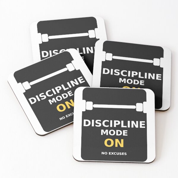 Item preview, Discipline Mode On Gym Motivation designed and sold by OfficeFighter.