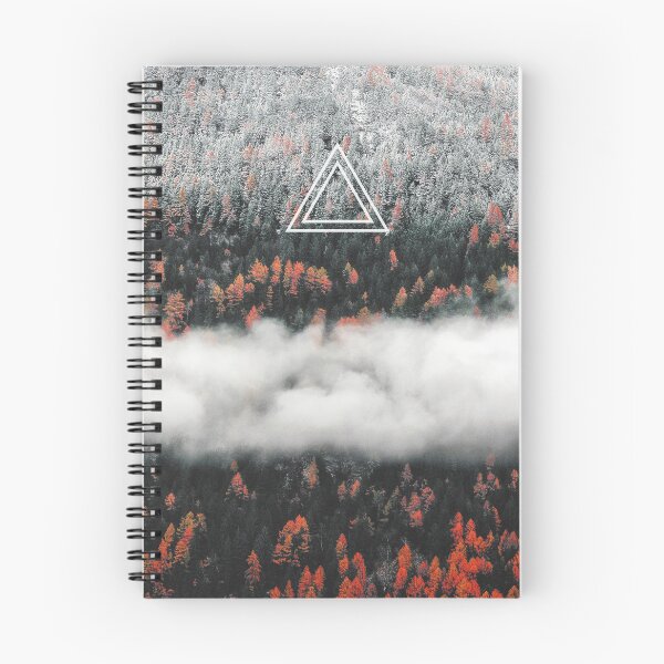 Item preview, Minimalist Journal - Snow Forest designed and sold by WriteAesthetics.