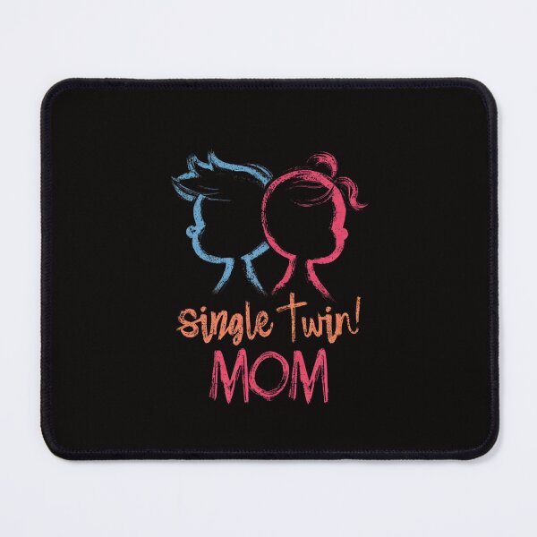 Item preview, Copy of Single Twin Mom – Stylish typography design for proud twin mothers Pink designed and sold by Meiersbeste.