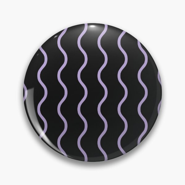 Item preview, Black And Lilac Waves Pattern designed and sold by pattern-archive.