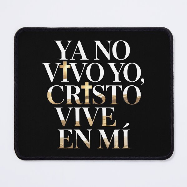 Item preview, I No Longer Live I Christ Lives In Me - Redeemed Spanish Christian T-Shirt | Galatians 2:20 Gift designed and sold by EvolusionPro.