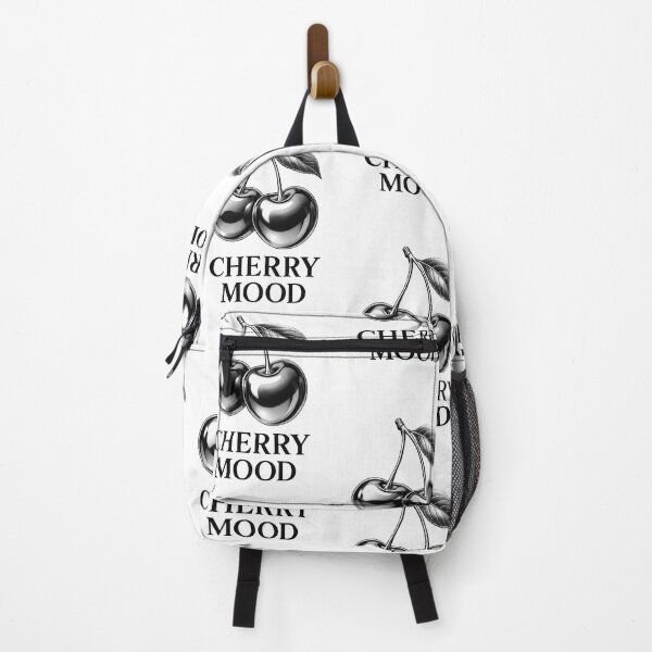 Item preview, Silver & Black Cherries-minimalist Elegance designed and sold by NeonSketch Lab.