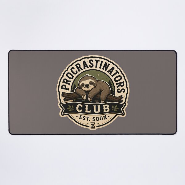 Item preview, Procrastinators Club - EST: Soon Sloth Tee/Cosy Introvert Humour Animal Design  designed and sold by Halejo68.